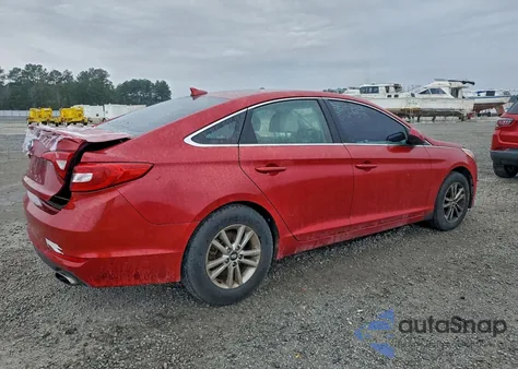 2017 Hyundai Sonata Se z USA, uszkodzony, nr VIN 5NPE24AF3HH534814